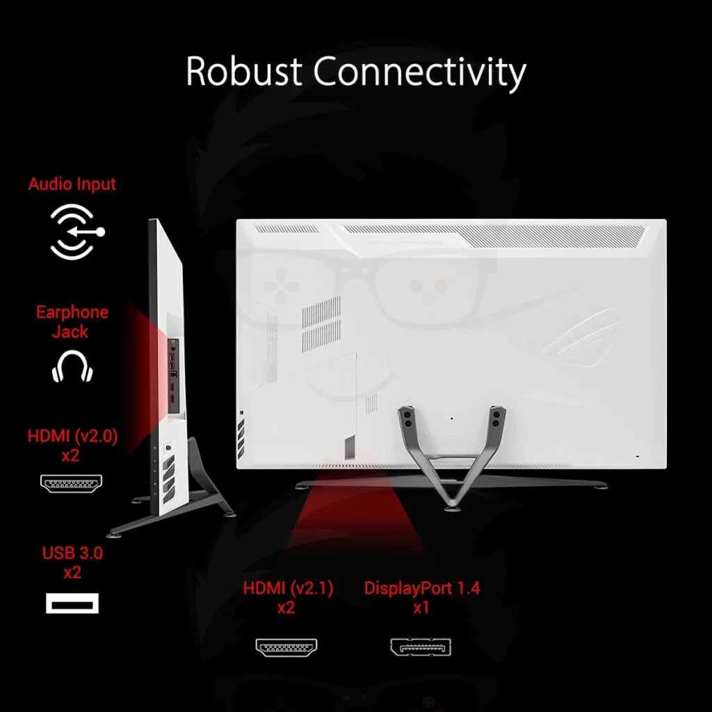 ASUS ROG Strix XG43UQ 43” 4K HDR 144Hz 1ms HDR HDMI 2.1 Sync & FreeSync™ ASUS ROG Strix XG43UQ 43” 4K HDR 144Hz 1ms HDR HDMI 2.1 Sync & FreeSync™